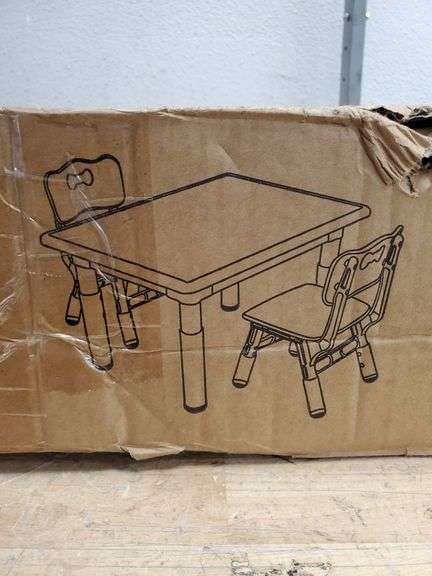 Kids Table & 2 Chairs Set | Open Box