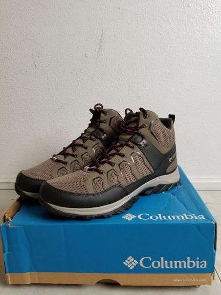 COLUMBIA Granite Trail Mid Waterproof Hiking Shoes 13M | Open Box