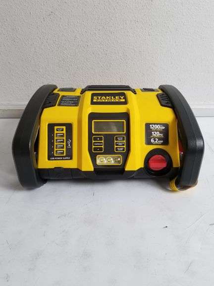 STANLEY FatMax 1000 Peak Amp Power Station with 4 USB Ports, Jump ...