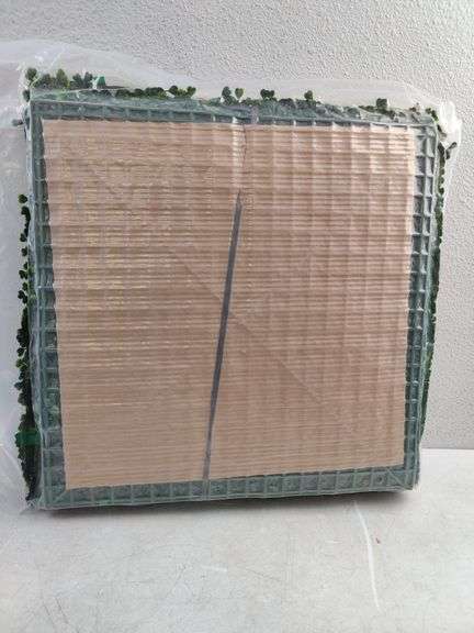 Grass Wall Panels, 20"x 20", 12pcs | Open Box