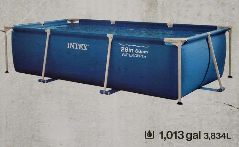 Intex Swimming Pool 9ft 10in X 6ft 6in X 29 1/2in | Open Box