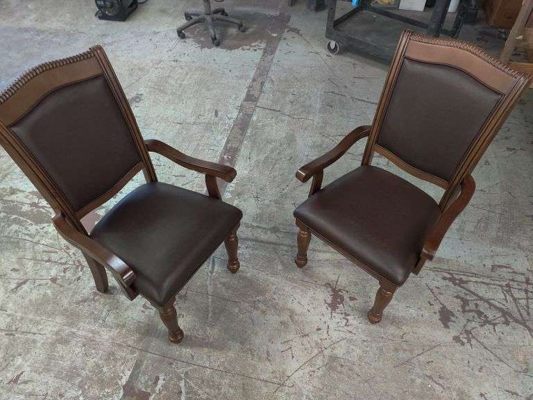 Upholstered Arm Chair Set | Open Box