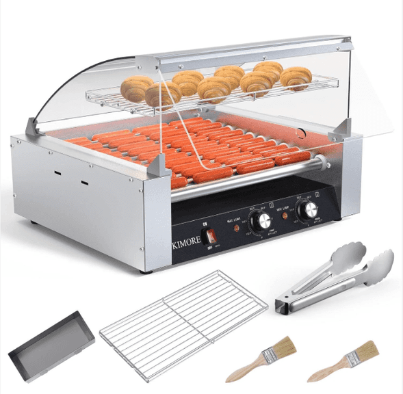 Hot Dog Roller, 30 Hot Dog 11 Roller, with Cover | Like New | (See Condition Notes)