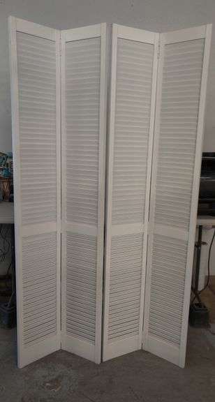 Louver Panel Bi-Fold Door Set, 24