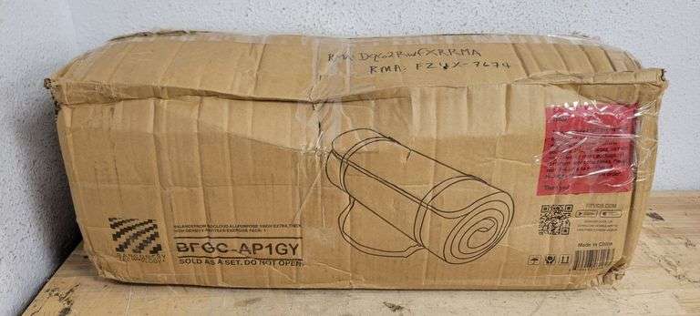 BalanceFrom 71" x 24" Yoga Mat with Carrying Strap | Open Box
