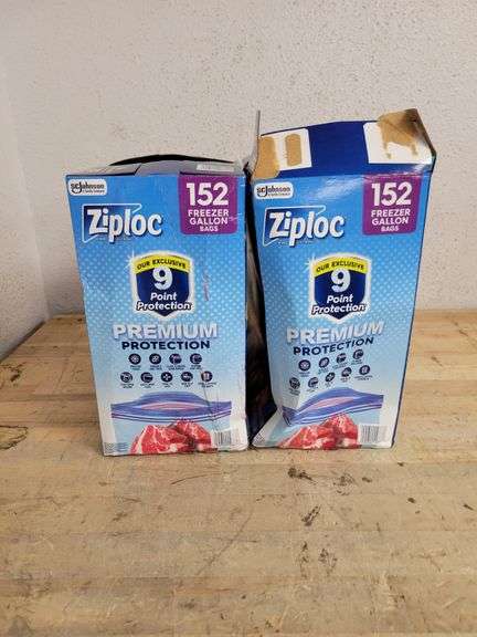 Ziploc Freezer Bags Set - 2 | Open Box | (See Condition Notes)