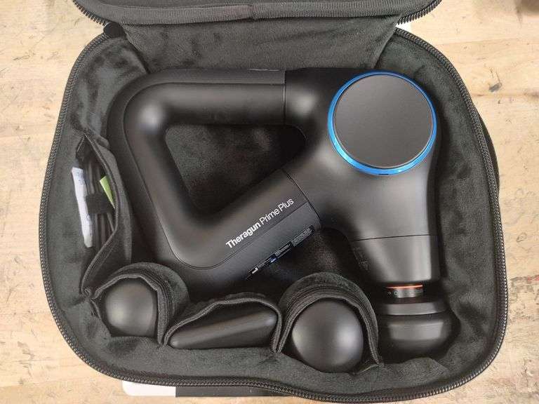 THERABODY Massage Gun w/Multiple Attachments | Open Box | (See Condition Notes)