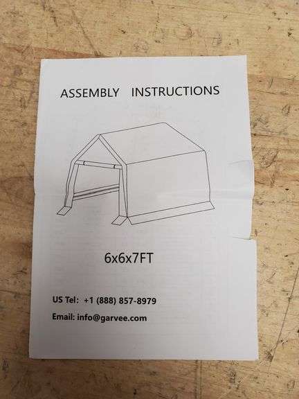 Outdoor Storage Shed | Open Box
