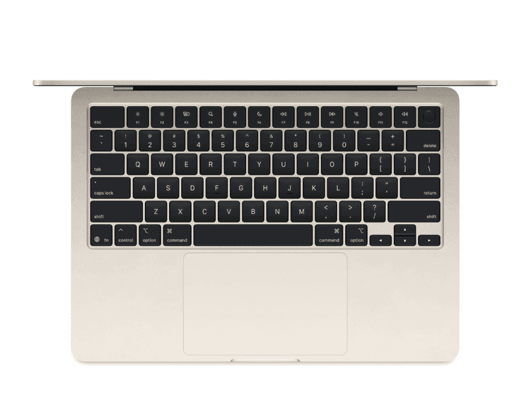 Apple MacBook Air 13" Laptop - M4 Chip - 16GB Memory - 512GB SSD - Starlight | Like New | (See Condition Notes)