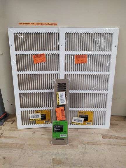 EVERBILT Vents Bundle, 3pc | Open Box | (See Condition Notes)