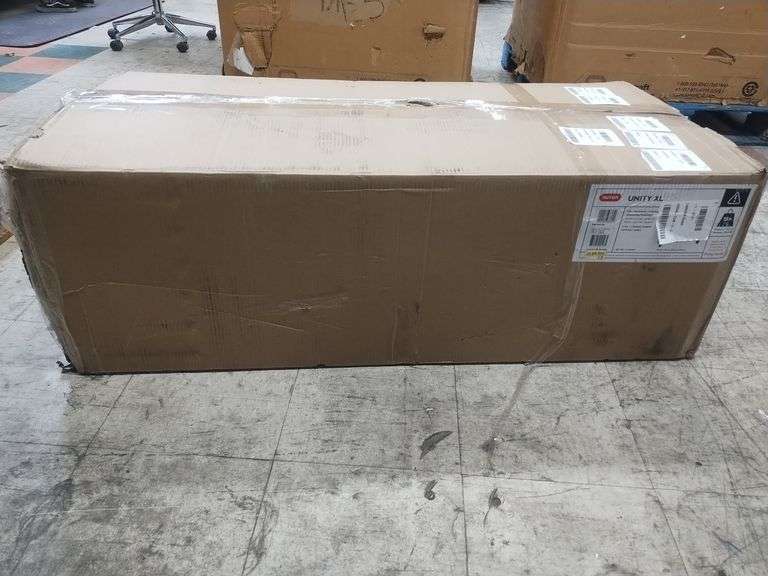 Keter Unity XL Outdoor Table W/ Stainless Steel Top | Open Box | (See Condition Notes)