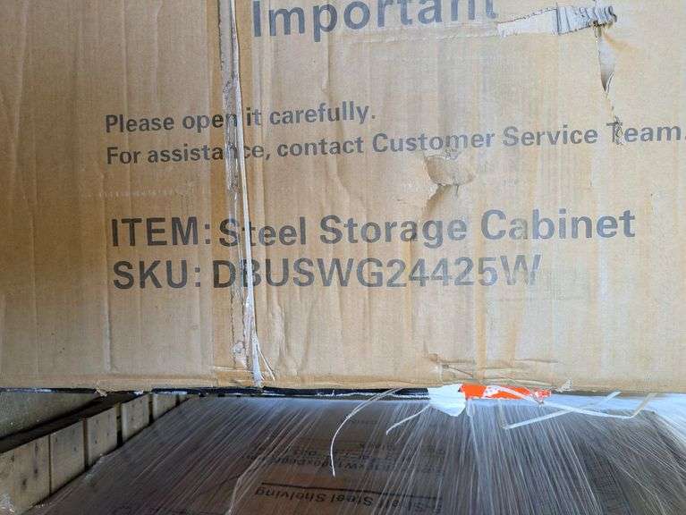 Steel Storage Cabinet | Open Box