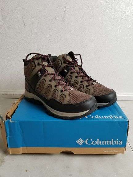 COLUMBIA Granite Trail Mid Waterproof Hiking Shoes 13M | Open Box