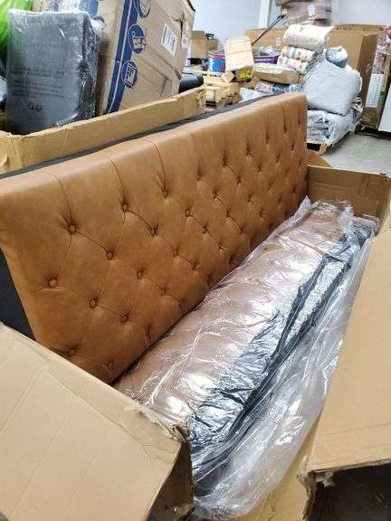 Trinity International Brown Sofa | Open Box