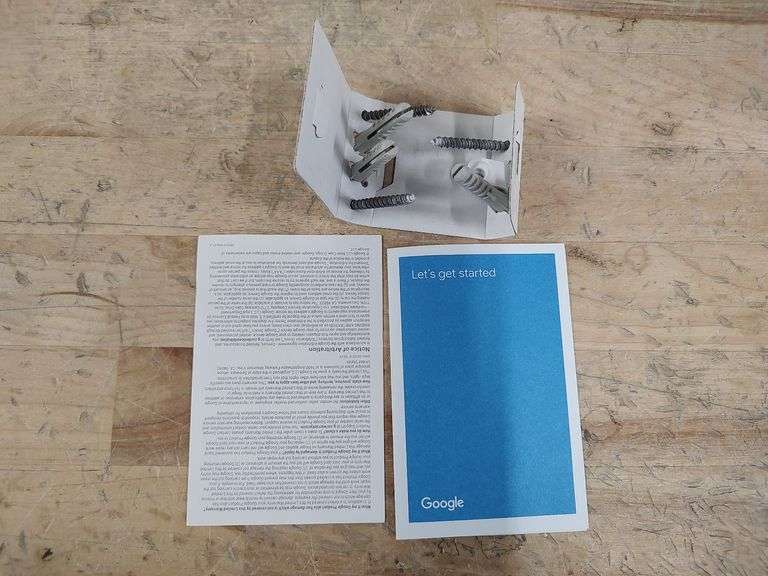 GOOGLE Wired Nest Cam, Gen 2 | Open Box | (See Condition Notes)