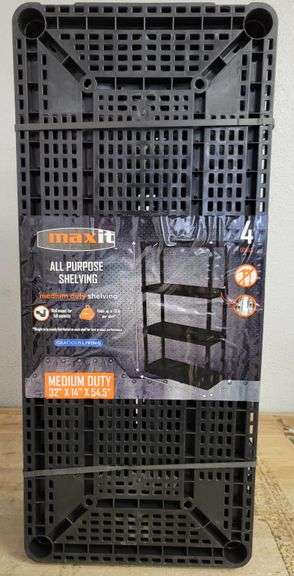 Max It All Purpose Shelving 4 Levels | Open Box