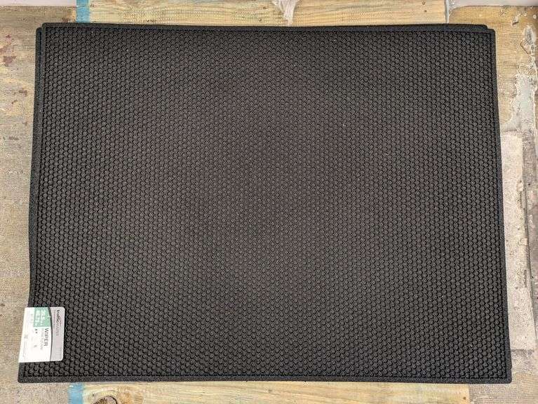 Set of 5, TrafficMaster Honeycomb  35.5"x 46.75" Recycled Rubber Non-Slip Commercial Floor Mat | Like New