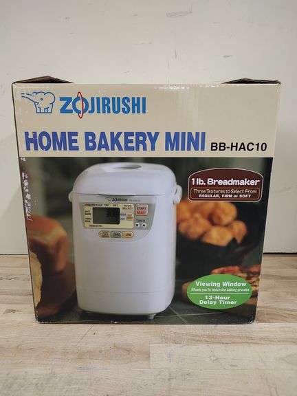 ZOJIRUSHI Breadmaking Machine, 1lbs | Open Box | (See Condition Notes)