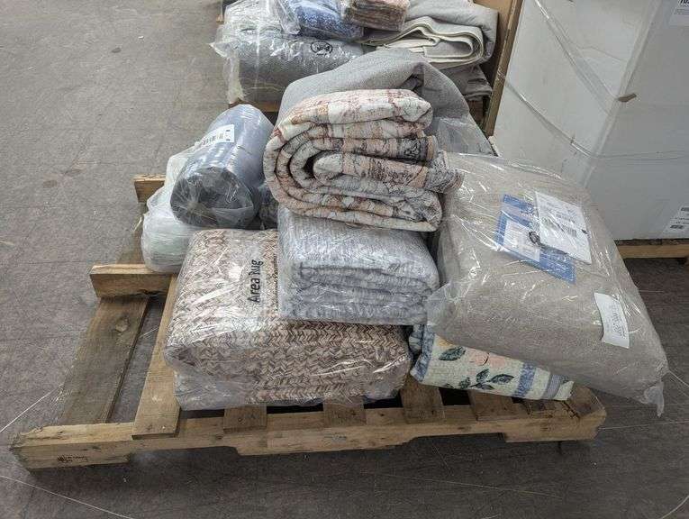 Pallet Of Miscellaneous Rugs | Open Box