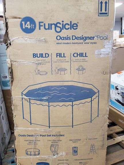 Funsicle Oasis Designer Pool | Open Box