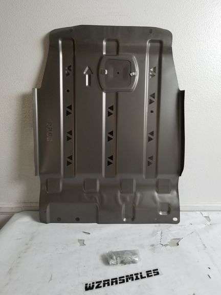WZRASMILES Transmission Protection Alloy Steel Splash Guard Compatible With 2015-2022 Ford F150 | Open Box | (See Condition Notes)