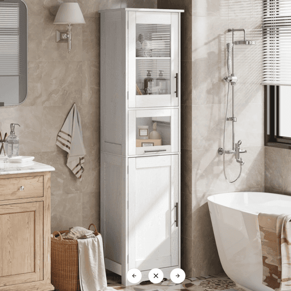 Garvee Slim Bathroom Cabinet | Open Box