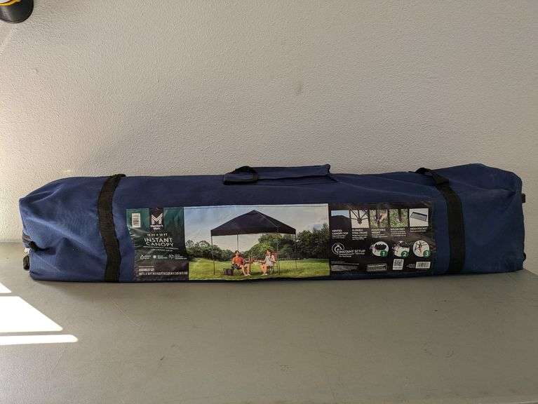 MEMBERS MARK Instant Canopy 10 ft.x10 ft. x 9.83 ft. H | Open Box | (See Condition Notes)