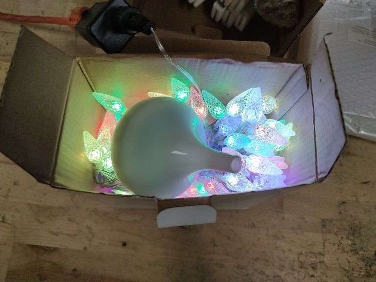 MINETOM LED Cone Tree Decor, 6' | Open Box | (See Condition Notes)