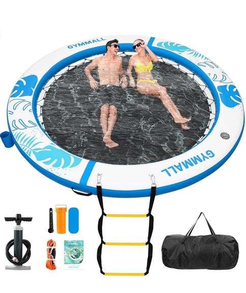 Inflatable Water Hammock, 8' | Open Box