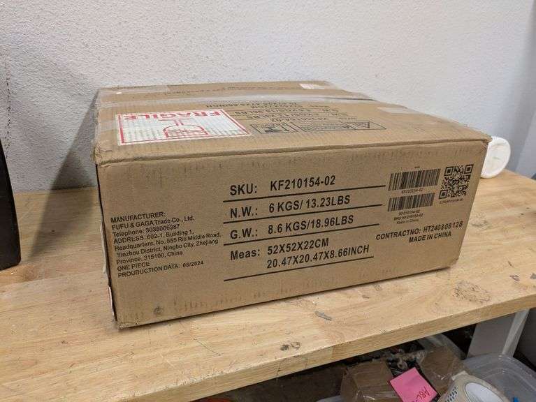 14" White Stone Veneer Top for FUFU&GAGA 30-in Single Sink Vanity | Open Box | (See Condition Notes)