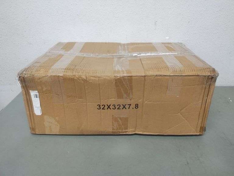 Outdoor Fire Ring W/ BBQ Grill | Open Box | (See Condition Notes)
