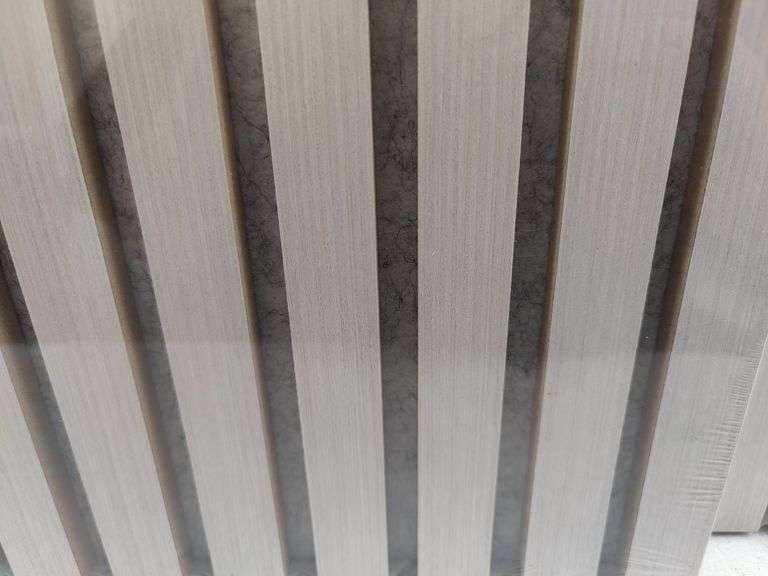 Acoustic Wood Soundproof Wall Panels, 45.3"x 23.6", 4pk | Open Box