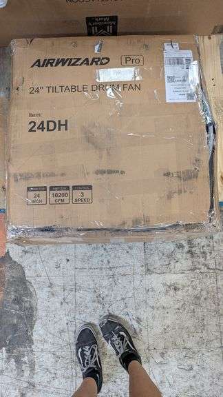 Pro Series 24 inch Industrial Drum Fan | Open Box | (See Condition Notes)