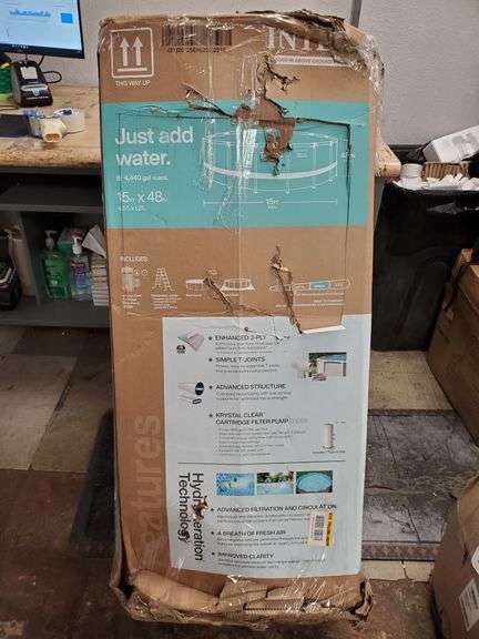 Intex Above Ground Pool | Open Box | (See Condition Notes)