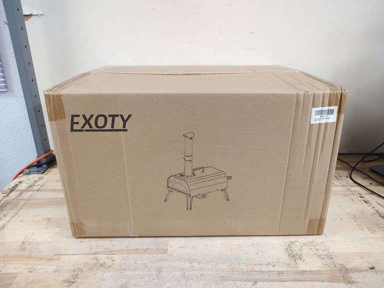 EXOTY Wood Pellet Pizza Oven | Open Box | (See Condition Notes)