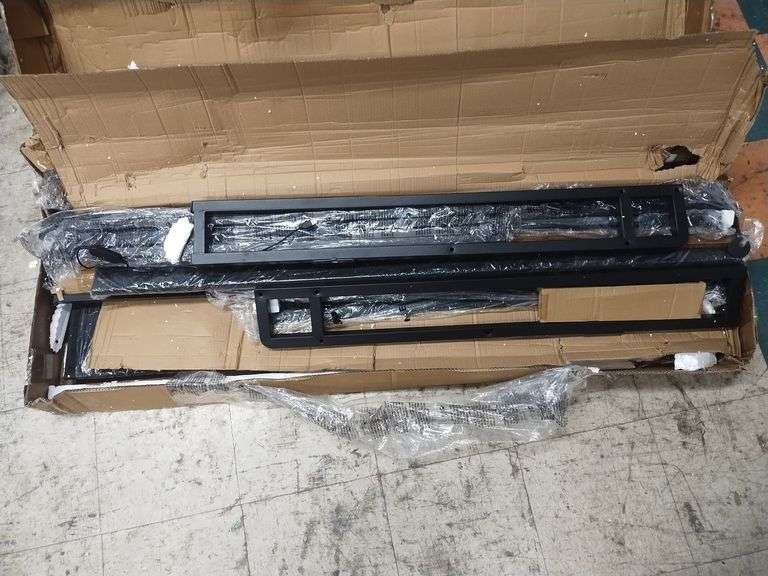 Metal Queen Bed Frame W/ Charging Station | Open Box | (See Condition Notes)