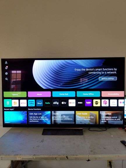 LG 65" OLED Class C4 evoAI 4K Smart TV WebOS | Open Box | (See Condition Notes)