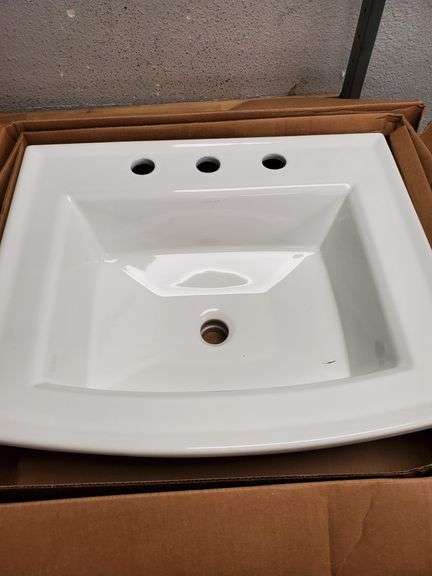 Kohler Archer White Bathroom Sink | Open Box