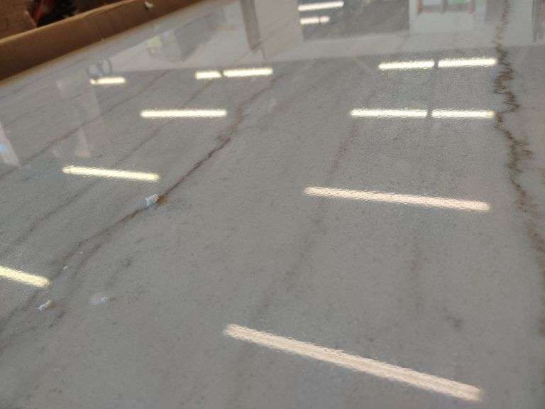 Marble Table Top, 42" W x 70" H x 3" T | Open Box