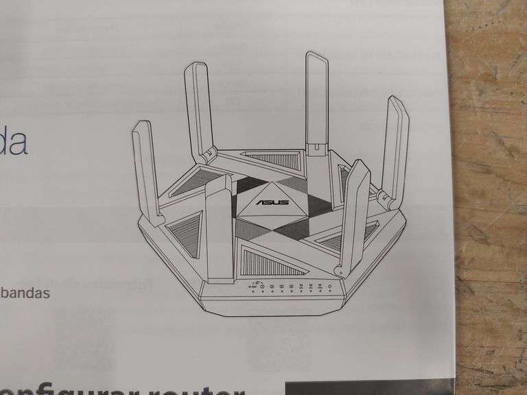 ASUS RT-AXE7800 Tri-Band Performance WiFi 6E Router, IPv6 & Win11 Support | Open Box | (See Condition Notes)
