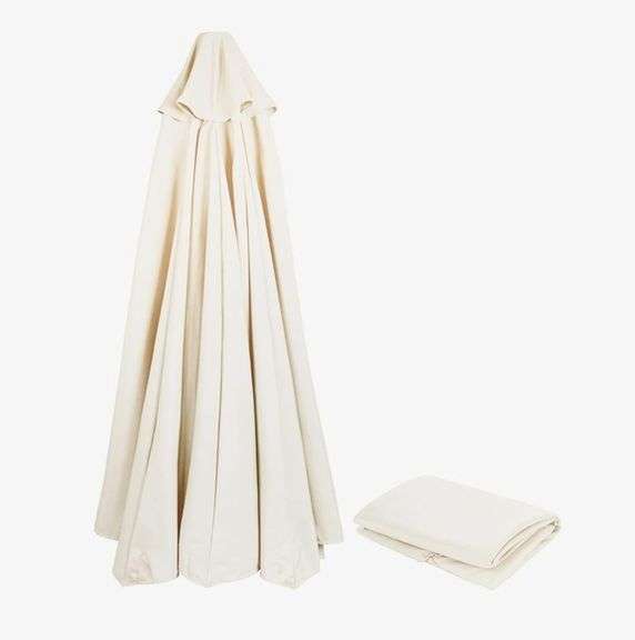 Patio Umbrella Canopy Waterproof For Outdoor | Open Box | (See Condition Notes)