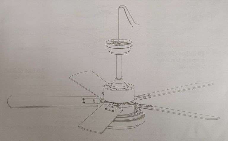 CEOTIS Ceiling Fan | Open Box