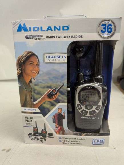MIDLAND GMRS Two-Way Radios | Like New | (See Condition Notes)