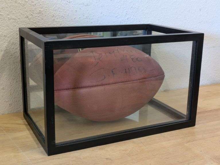 Jerry Rice Autographed Football #80 49ers, Uncertified | Open Box | (See Condition Notes)