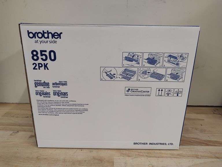 BROTHER TN850 High-Yield Toner Cartridges, 2pk | Like New | (See Condition Notes)