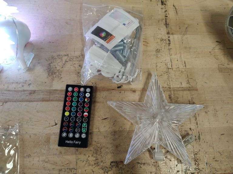 MINETOM LED Cone Tree Decor, 7' | Open Box | (See Condition Notes)