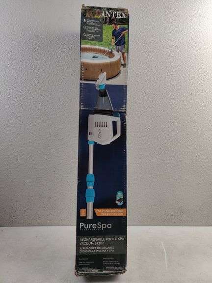 INTEX Rechargeable Pool Spa Vacuum ZR100 | Open Box | (See Condition Notes)