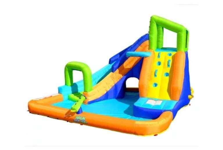 Water Slide Splash & Slide w/Tunnel & Water Arch | Open Box | (See Condition Notes)