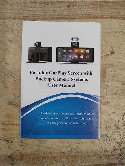 EVERSECU AirPlay & Android Auto Bluetooth Multimedia Player for Car, 8.1" | Open Box | (See Condition Notes)
