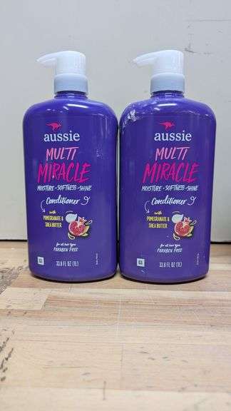 Aussie Multi Miracle Conditioner Set of 4 Bottles | Open Box